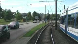 Straßenbahn Rostock linia 5 czI [upl. by Tallia]