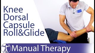 Knee Extension Mobilization  Dorsal Capsule Roll Glide Assessment [upl. by Hephzipah]