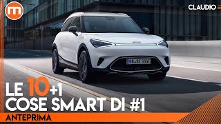 Le dieci più una cose SMART 💯di 1 il nuovo SUV elettrico [upl. by Metsky]