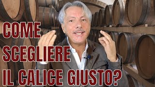 COME SCEGLIERE IL GIUSTO CALICE DI VINOSENZA SBAGLIARE [upl. by Oralia]