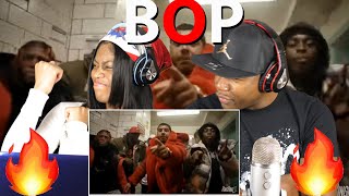 CJ  BOP Official Music Video REACTION [upl. by Slin587]