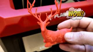 Flashforge Finder 3 ⚡ 3D printer  first run [upl. by Fergus]