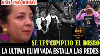 ¡2 ERRORES LA DEJARON FUERA DURAS REACCIONES TRAS SALIDA DE CONY CAMELO MASTERCHEF CELEBRITY 2024 [upl. by Ellinehc837]