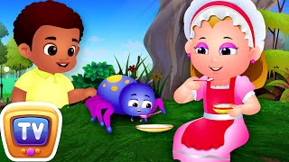 Little Miss Muffet Nursery Rhyme  Kids Songs and Learning Videos  ChuChu TV Classics [upl. by Thin]