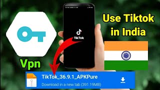 How to download and use Tiktok in India 2024 [upl. by Notlok]