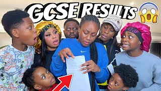 OPENING MY GCSE RESULTS IN FRONT OF MY FAMILY OF 10… 😱 [upl. by Durston]