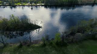 Hooksett Riverwalk Trail  Aerial Tour [upl. by Kakalina155]