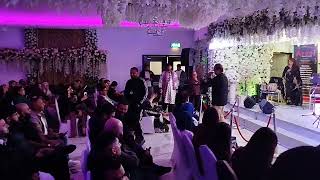 Bismillah karan full song  Atta ullah Khans show Sheffield  Arooj Marriage Hall UK [upl. by Aerdnac]