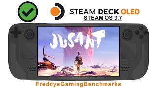 Jusant on Steam Deck OLED with Steam OS 37 [upl. by Arahsak]