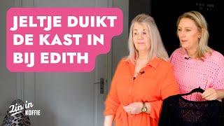 Jeltje duikt de kledingkast van Edith in 👚 Zin in Koffie x Wibra [upl. by Hugues]