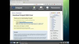 Trisquel GNULinux 7  préversion daoût 2014 [upl. by Akimehs]