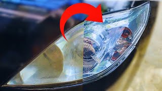 Clean Your Headlights At Home [upl. by Anitnatsnok]