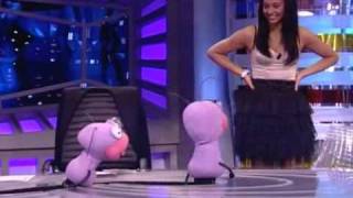 El Hormiguero  EXCLUSIVA  Trancas intenta ligarse a Alesha Dixon durante la publi [upl. by Assej]