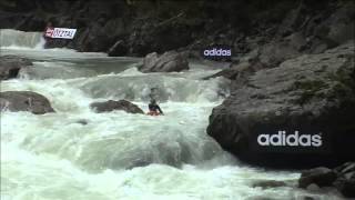 Winning run Joe Morley  2013 Adidas Sickline Extreme Kayak World Championship [upl. by Ami870]