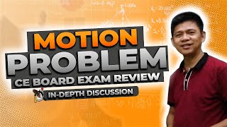 CE Board Exam Review Motion Problem [upl. by Hernandez811]