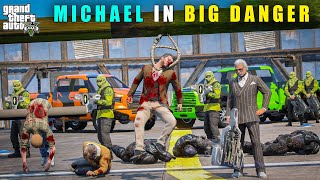 GTA 5  MICHAEL PRESIDENT IN BIG DANGER  BB GAMING [upl. by Brinn424]