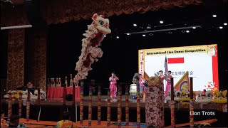 4K Team Indonesia at SG Chinatown Lion Dance Competition on 27 Jan 2024 [upl. by Teddie699]