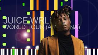 Juice WRLD  WORLD TOUR AQUAFINA PRO MIDI FILE REMAKE  quotin the style ofquot [upl. by Mackie]