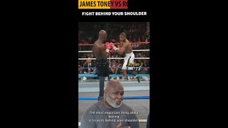 Toney vs Jones I Tip3 Work Behind Your Shoulder [upl. by Ronile]