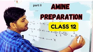 Amines Preparations  Organic chemistry class 12  partII  Preparation of amines [upl. by Francklyn]