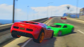 TEAMWORK RACING SORTA GTA V Funny Moments [upl. by Arron]