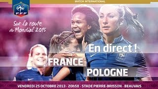 Le replay de France  Pologne Féminine A 60 [upl. by Ermey]