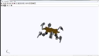 Hexapod in Simulink SimmechaniCS [upl. by Pironi]