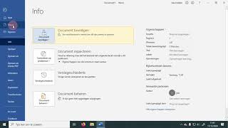 Word document beveiligen met een wachtwoord [upl. by Catto78]