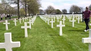 Visiting The America Cemetery in Margraten Netherlands [upl. by Isoais96]