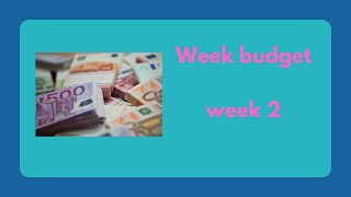 Budget  Afsluiting week 2 [upl. by Ilsel]