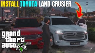 HOW TO INSTALL TOYOTA LAND CRUISER IN GTA 5  GTA 5 Mods 2024 [upl. by Clio]