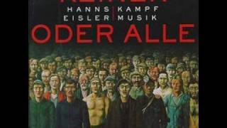 Hanns Eisler  Keiner oder Alle  Hermann Hähnel [upl. by Debbi777]