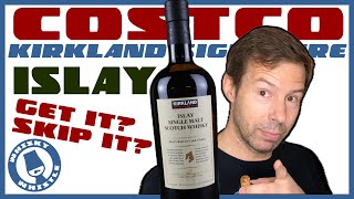 Costco Kirkland Islay Scotch Single Malt Whiskey Review  713 [upl. by Adnarb]