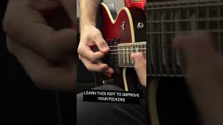 Learn this riff to improve your picking [upl. by Nolyaw889]