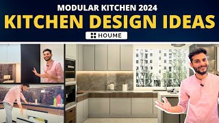 modular kitchen 2024 I Modular Kitchen designs  Wet  Dry for Small Kitchen by Houmeindia [upl. by Htrowslle]