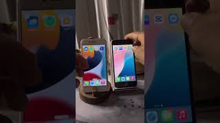 iOS 15 vs iOS 18 ios18 ios15 [upl. by Naujik566]