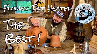 Tea candle powered heater for free The only way it Works Terracotta Clay pot flower pot heater [upl. by Lundgren]