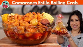 Camarones en Bolsa estilo Boiling Crab ¡ Receta Mejorada [upl. by Aimehs]