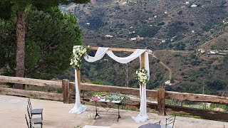 Winery wedding at a Spanish vineyard [upl. by Hareenum]