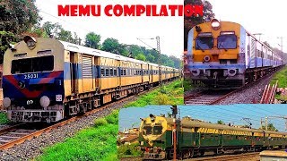 MEMU Compilation  Asansol  Adra MEMU Asansol  Ranchi MEMU Lalgola Sealdah MEMU Passenger [upl. by Hanas803]