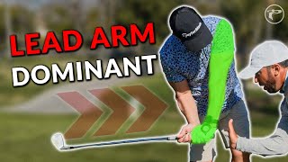 The Role Of The LEAD Left Arm In The Golf Swing [upl. by Etta608]