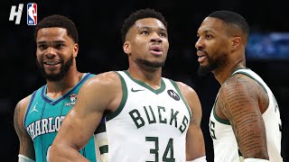 Milwaukee Bucks vs Charlotte Hornets  Full Game Highlights  February 29 202324 NBA Season [upl. by Eed417]