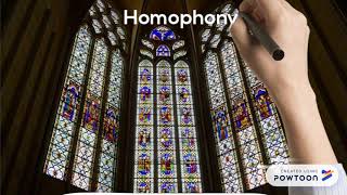 Monophony homophony polyphony [upl. by Hgielhsa]