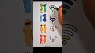 Human Sprunki Incredibox wifi drawing 🛜 shorts trend coloring [upl. by Amsirahc423]