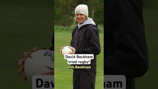 David Beckham asked Jonny Wilkinson to teach him rugby football [upl. by Ayotal]