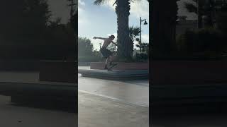 FIVE O at ENCINITAS Skate Park in California 🇺🇸 skateboarding kickflip shorts foryou [upl. by Fritzsche]