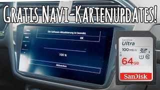 GRATIS VW Navi Updates 20242025 für Discover Pro Media etc  Installationsanleitung [upl. by Fairfax207]