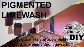 Pigmented limewash [upl. by Rasia]