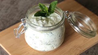 Recette Tzatziki Facile et rapide [upl. by Hunley]