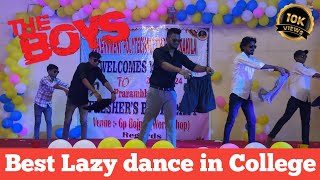 Lazy dance In College  Freshers Party Lazy Dance  G P Bhojpur Fresher Party  Freshers Party Dance [upl. by Aivon]